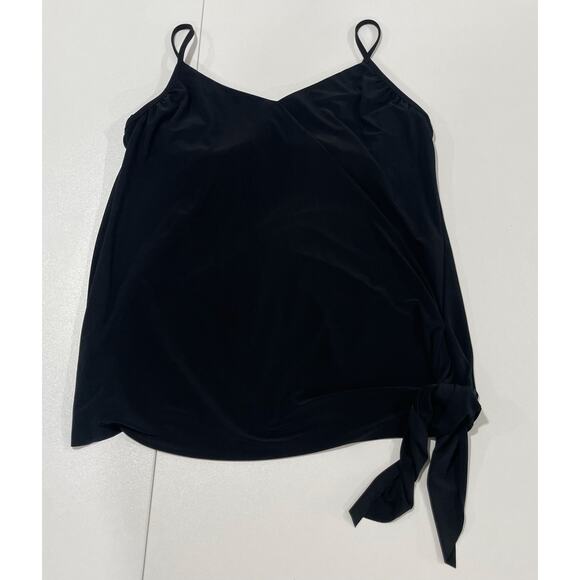 Miraclesuit MAGICSUIT Alex Tankini Top Swimwear in Black Size 16 - Picture 5 of 10